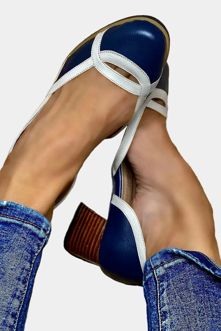 Theodora - Eleganti scarpe aperte con dettaglio decorativo