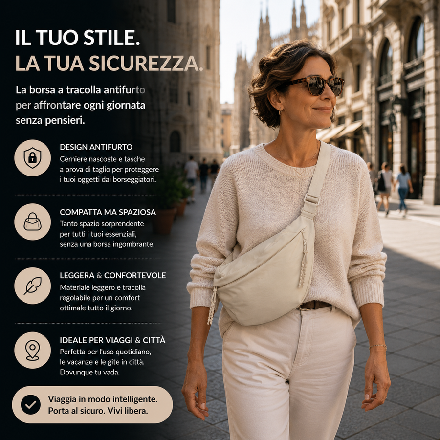 Elena | Borsa a Spalla Beige