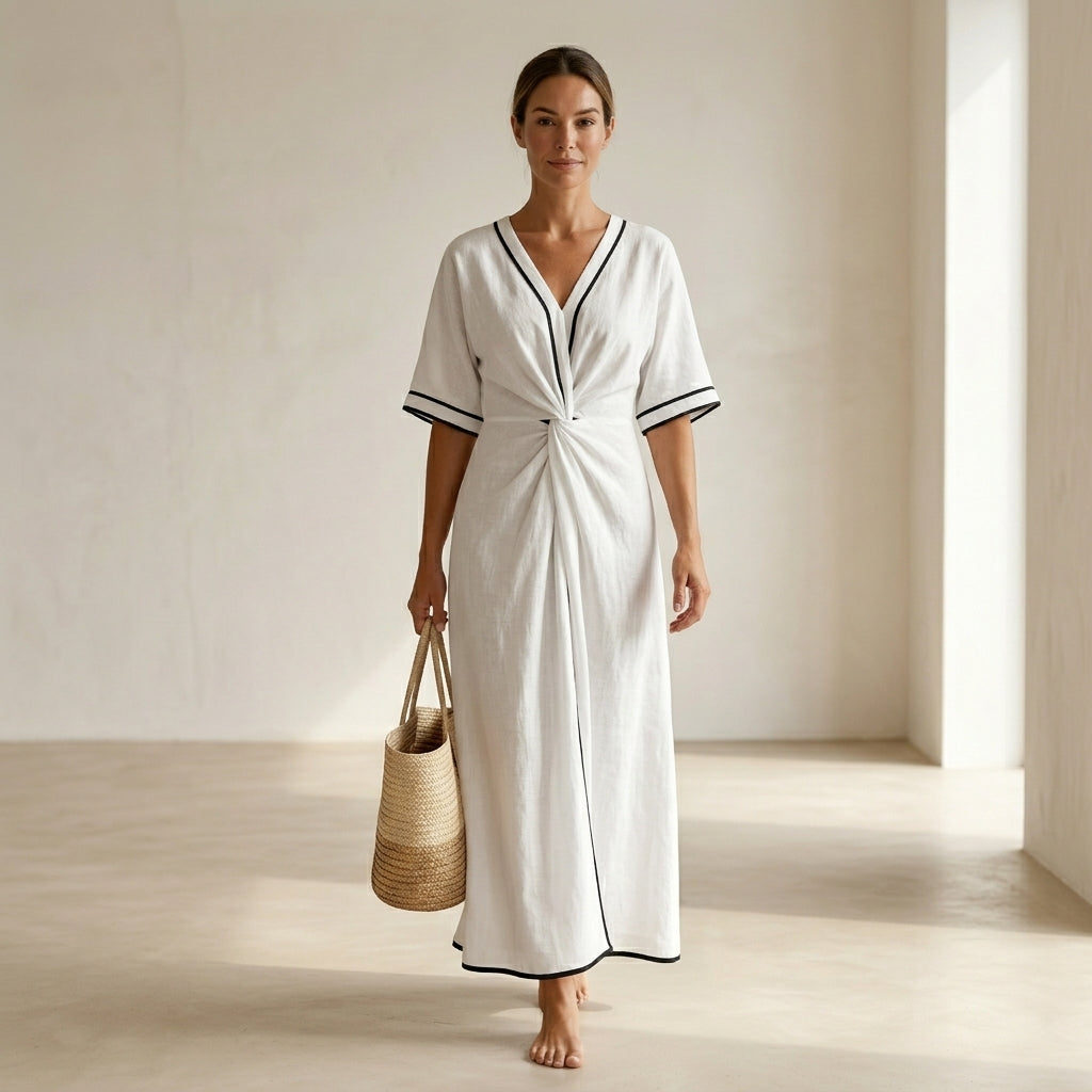 Emma Velvet™ Vestido elegante primaveral