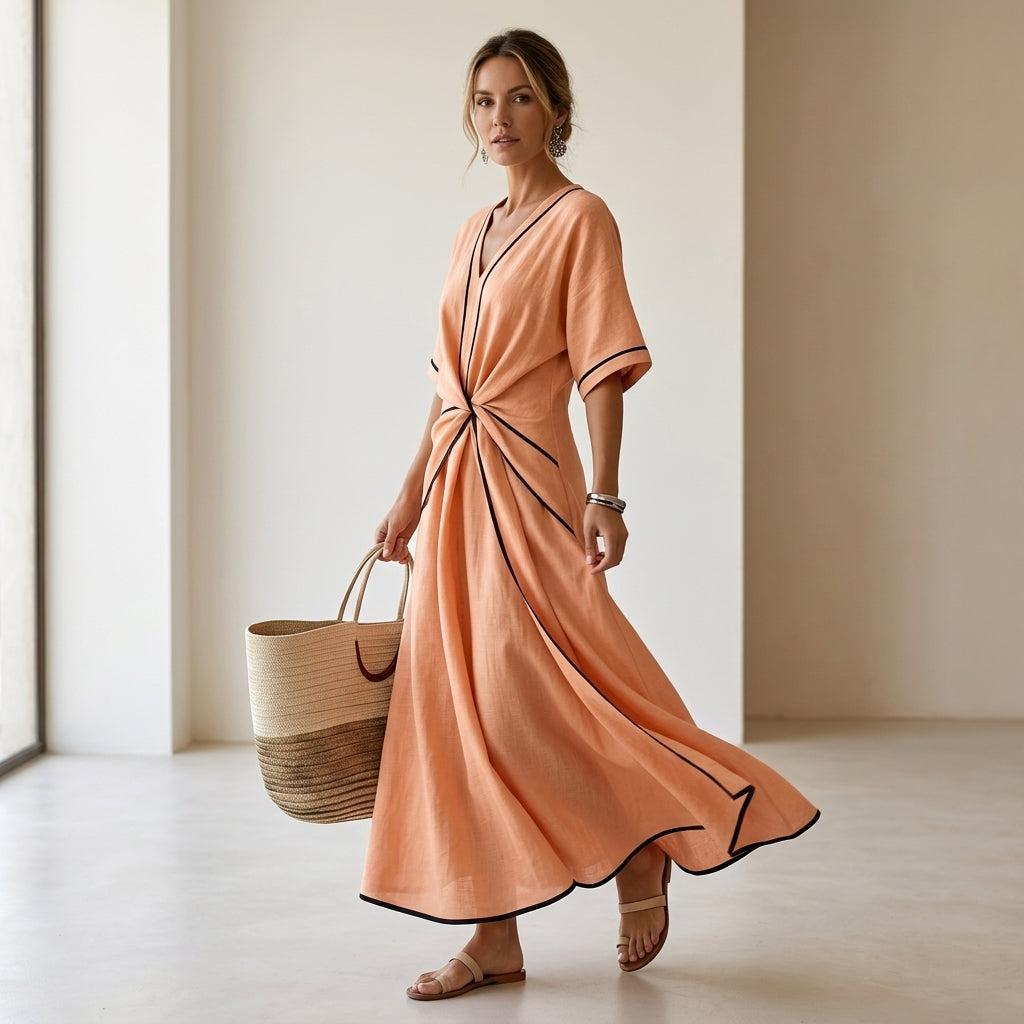 Emma Velvet™ Vestido elegante primaveral