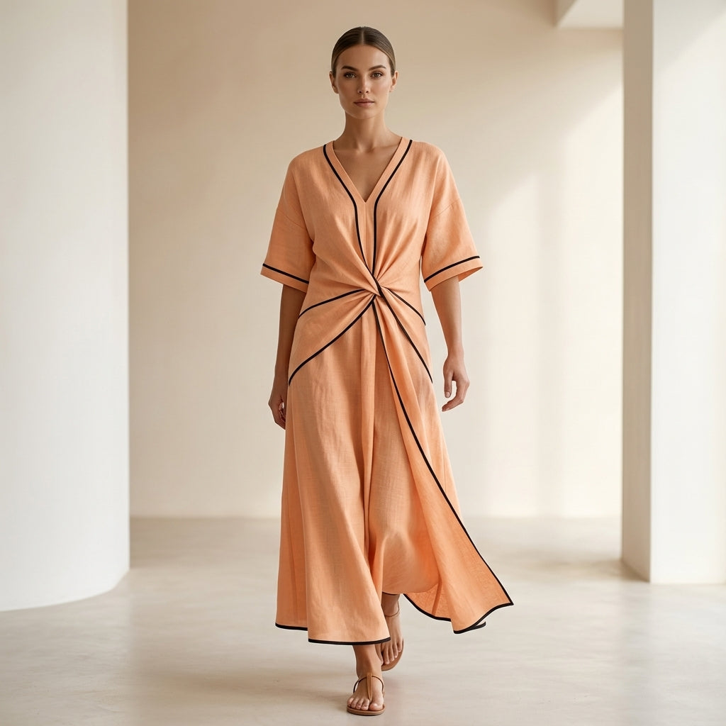 Emma Velvet™ Vestido elegante primaveral