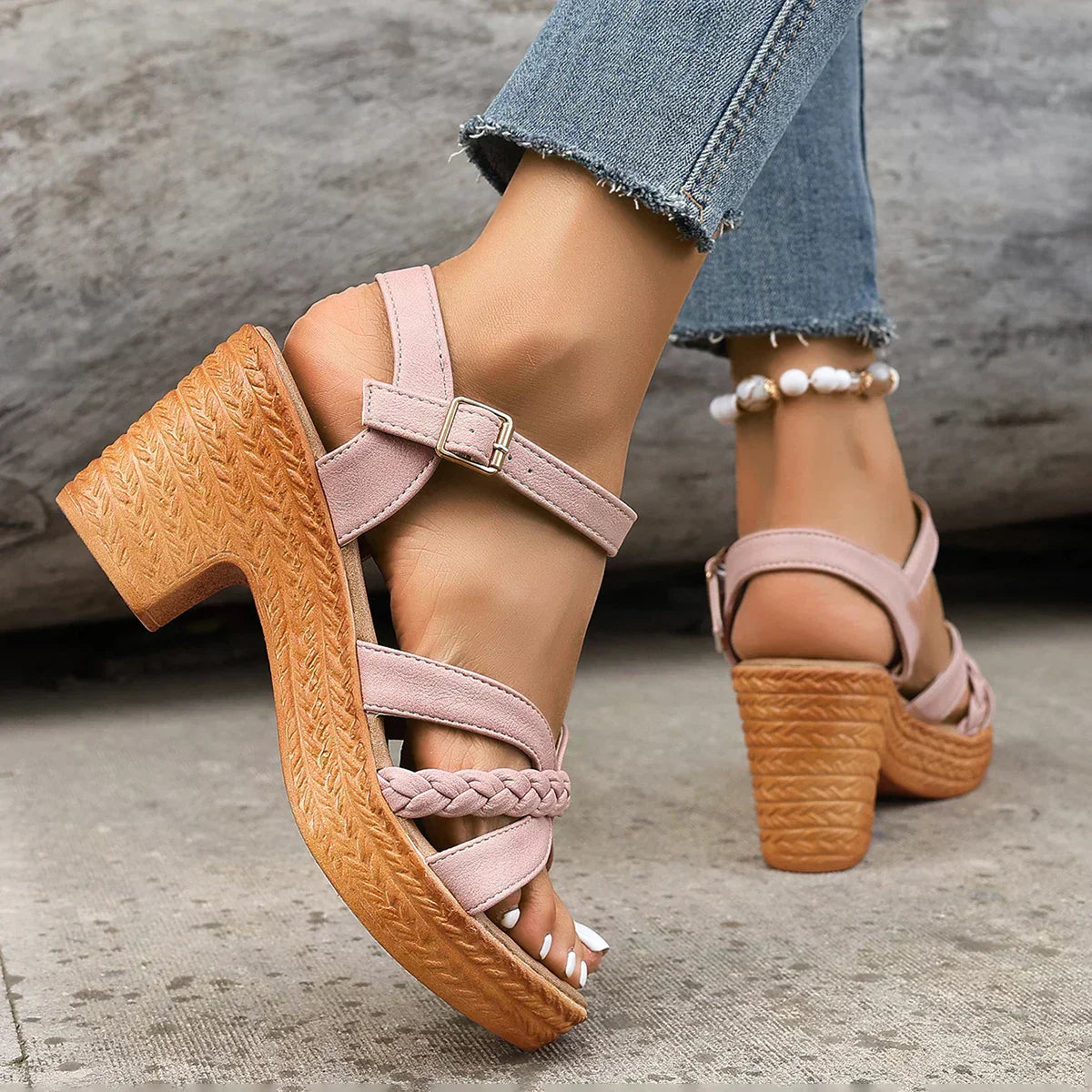 Cadie - Eleganti sandali con cinturini